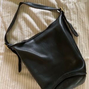 Vintage coach bucket bag